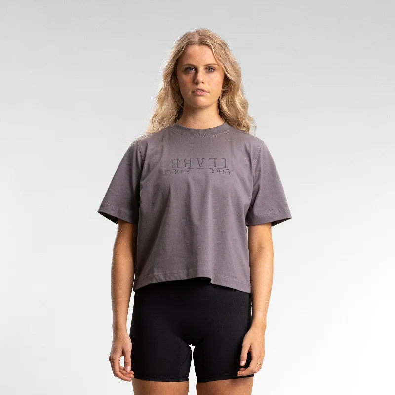 Effortless Style 2007 Relaxed Tee Women's GRANITE