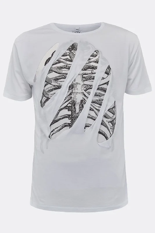 Limited - Edition Drops GIBBET TEE SHIRT - WHITE