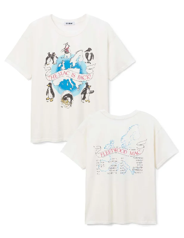 Disco - Inspired Retro Dance Look Fleetwood Mac is Back Merch Tee