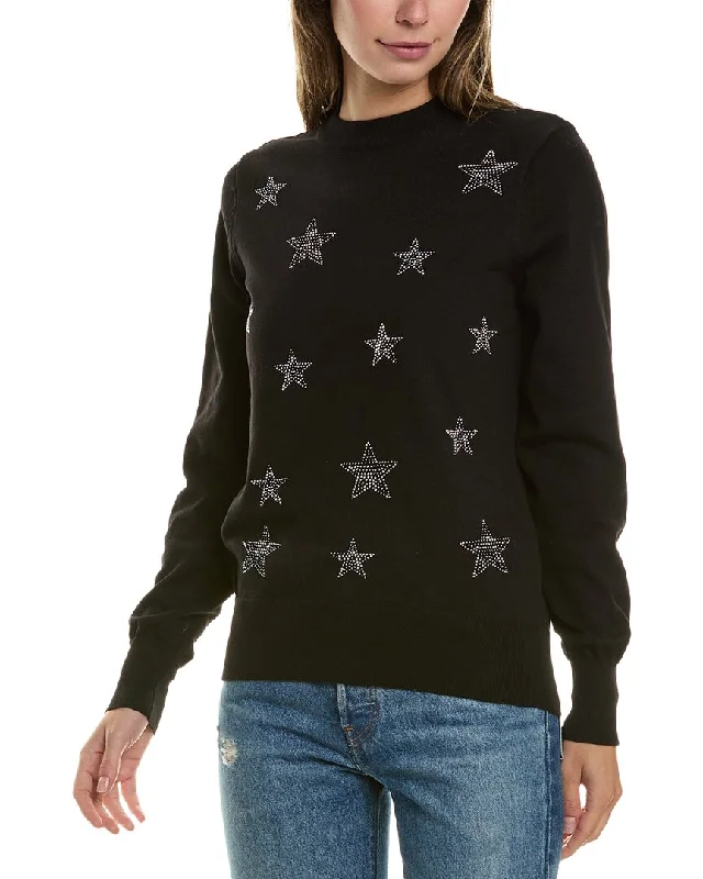 Effortless Everyday Wear Nanette Nanette Lepore Rhinestone Star Sweater