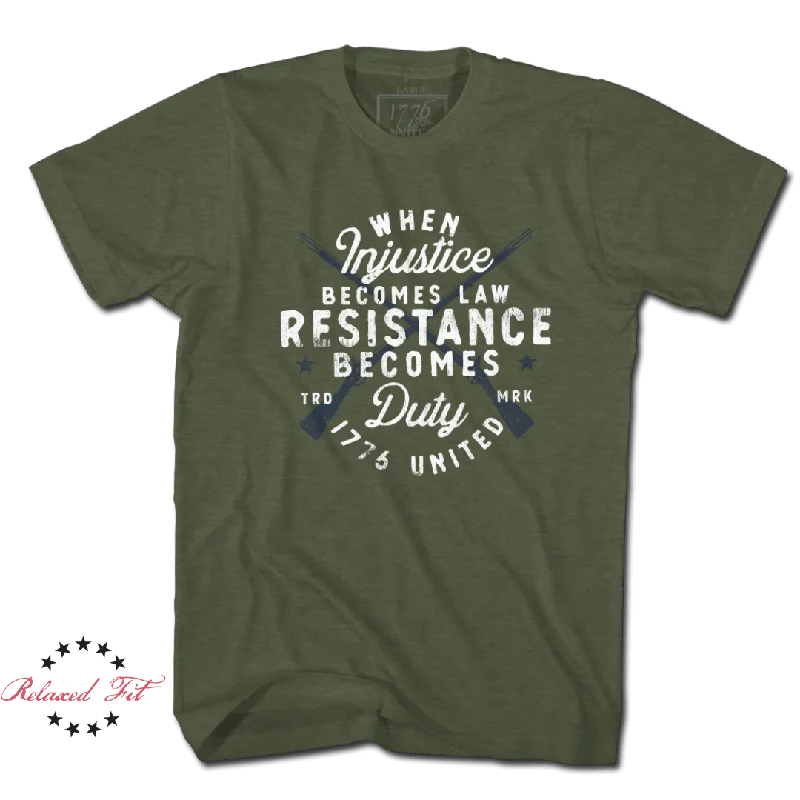 Limited - Time Bundle Resistance Becomes Duty - Women’s Relaxed Fit