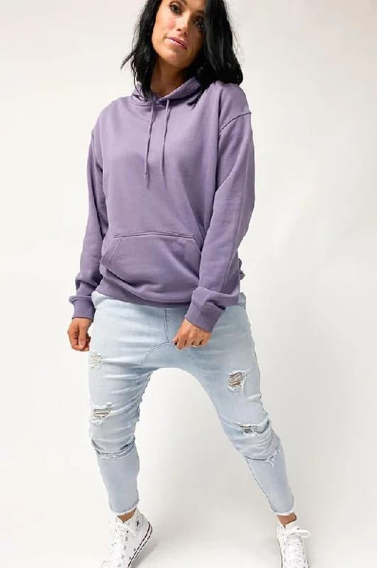 Budget-Friendly Fashion As Colour Premium Hood Mauve