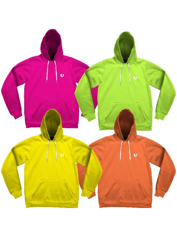 Huge Discounts This Week Neon Unisex Pullover Hoodies