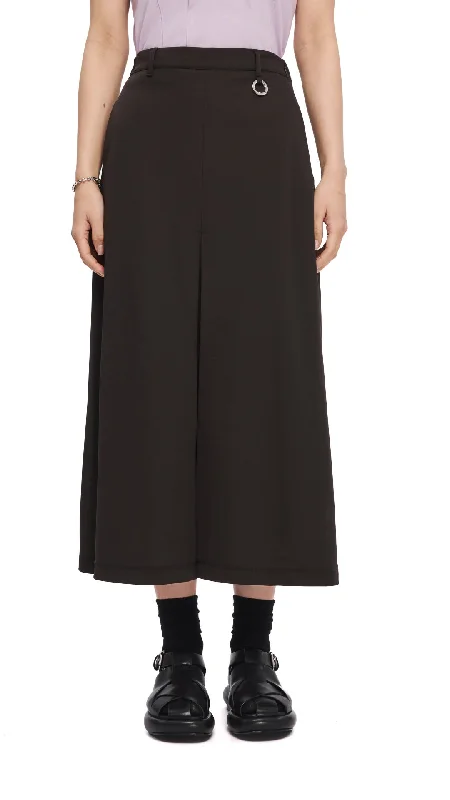 Trend Driven Wardrobe Pleated Midi Skirt