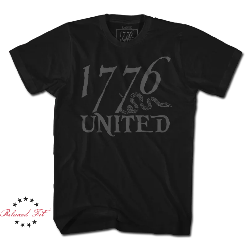 Mega Sale 1776 United® Logo Tee - Blacked Out (LIMITED) - Women's Relaxed Fit