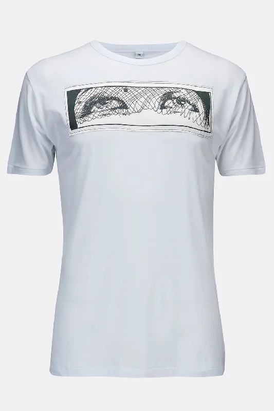 Tropical Island - Inspired Attire PEEPERS TEE SHIRT - WHITE